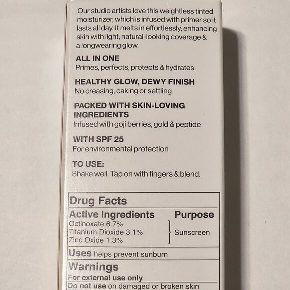 Smashbox Halo Healthy Glow All-In-One Tinted Moisturizer FAIR LIGHT SPF 25 w… - Picture 6 of 6